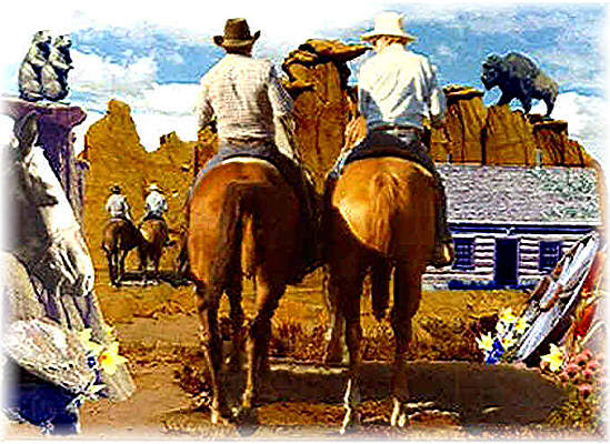 I HOPE THAT TEDDY IS HOME IN THE North Dakota Badlands by Medora, ND.